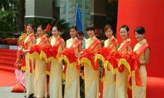 專業禮儀服務，賦能商務慶典——一站式剪彩用品租賃與禮儀模特解決方案