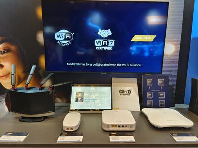 MediaTek 持續拓展 Wi-Fi 7 全球生態系統，首批認證產品閃耀 CES 2024